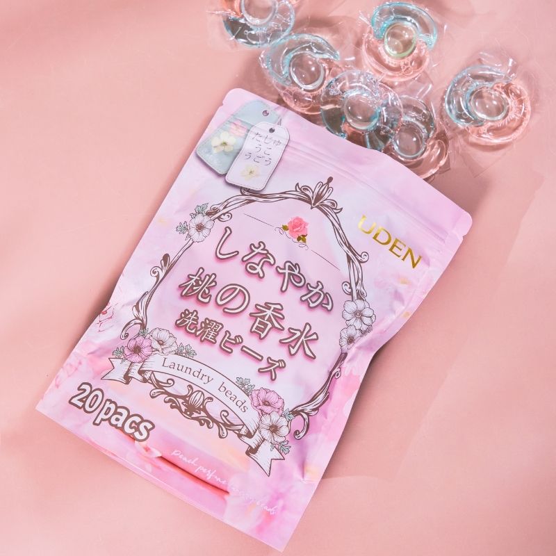 UDEN 桃花香水洗衣凝珠12g*20顆/袋(新款)