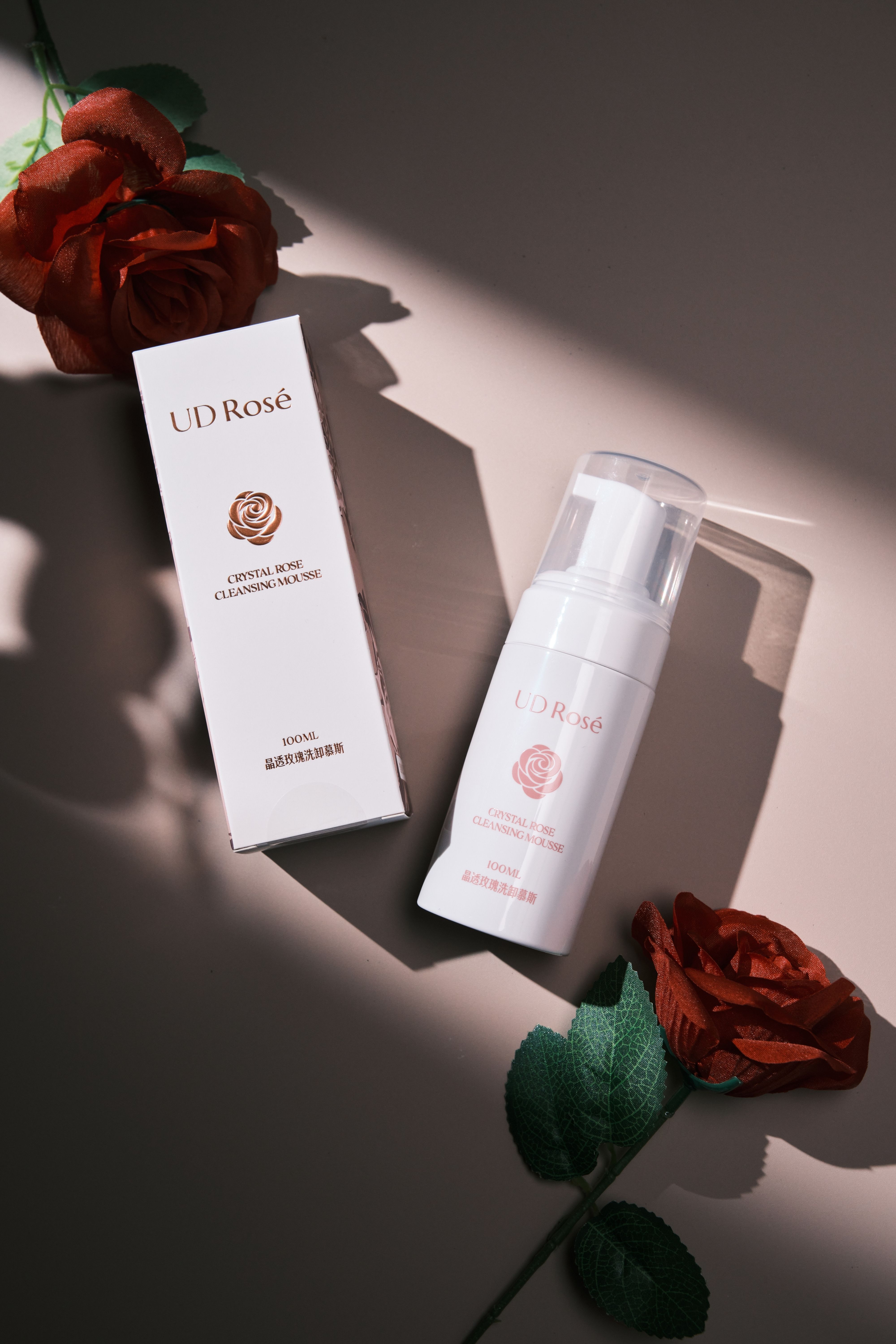 UDEN ROSE晶透玫瑰洗卸慕斯100ml